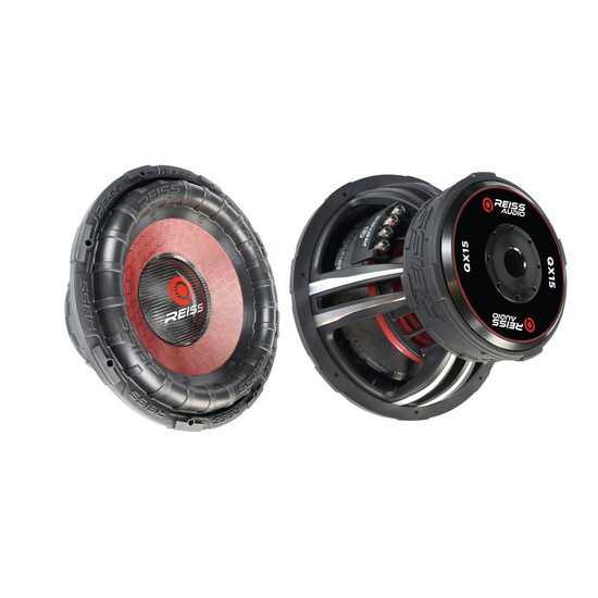 Subwoofer auto Reiss RS-QX15 D4 2200W RMS 38cm 15 inch