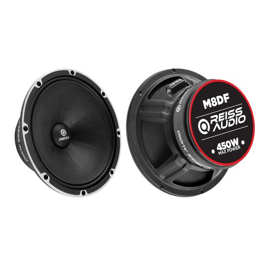 Difuzor auto midrange Reiss Audio RS-M8DF 20cm 200W RMS