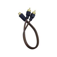 Cablu RCA tip Y Reiss RS-GX2M1F 15cm 2x mama si 1x tata